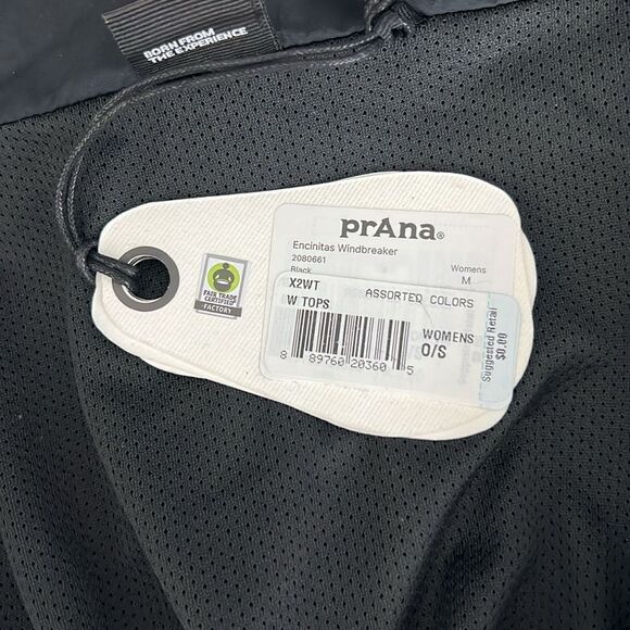 New PrAna Encinitas Windbreaker in Black Size M - Picture 6 of 16